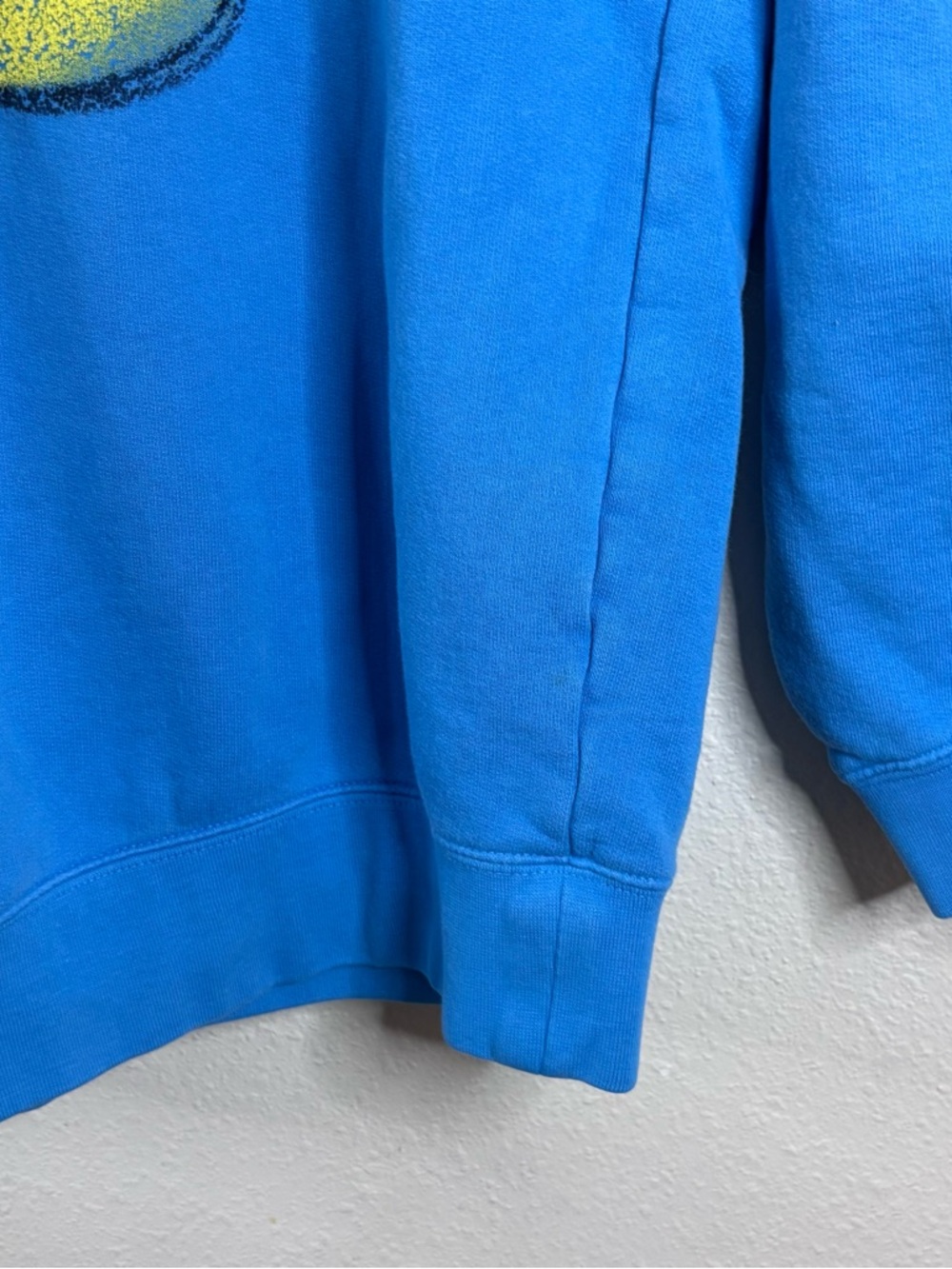 Disneyland Sky Blue Pullover Mickey Mouse Disney World Sz Large Sweatshirt - Picture 7 of 9